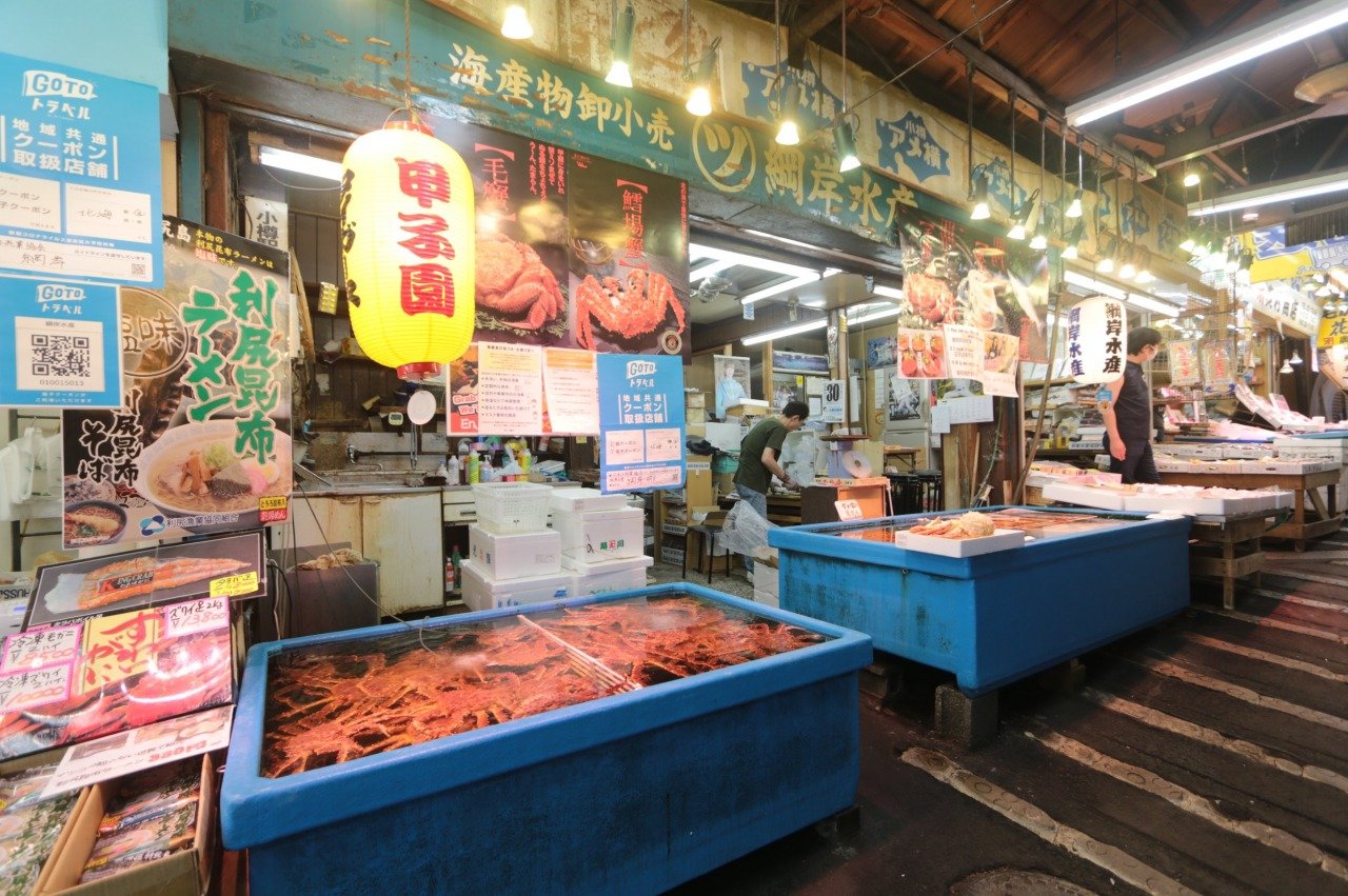 市場 오타루 삼각시장 (오타루 산카쿠 이치바) 이미지 1